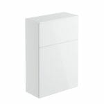 camel 600mm floor standing wc unit white gloss