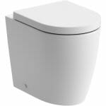 cliff rimless back to wall wc soft close seat