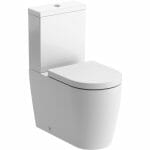 Cliff Rimless Close Coupled Fully Shrouded WC & Soft Close Seat