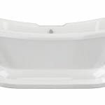 grudie freestanding 2th 1760x700x720mm bath w base white