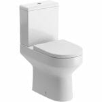 Laudale Close Coupled Open Back Comfort Height Wc Soft Close Seat