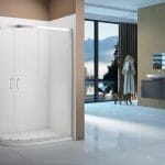 Merlyn Vivid Boost 900x760mm 2 Door Offset Quadrant Shower Enclosure