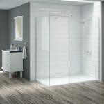 merlyn wetroom 300mm fixed panel