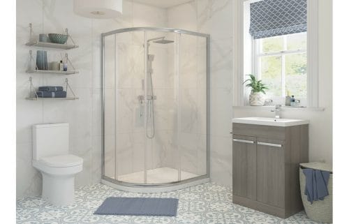 Offset Quadrant Shower Enclosures