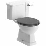 Sherford Close Coupled WC & Beam Grey Ash Soft Close Seat