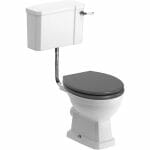 sherford low level wc beam grey ash soft close seat