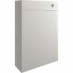 valency 600mm slim wc unit pearl grey gloss