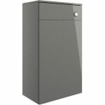 butle 500mm wc unit grey gloss