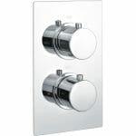 circal thermostatic twin shower valve two outlet