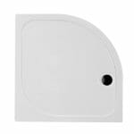 reflection 45mm deluxe 1200x900mm offset quadrant shower tray waste right hand