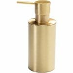 wall mounted soap dispenser brushed brass