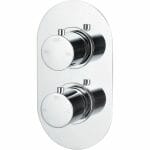 ashley thermostatic twin shower valve two outlet