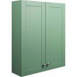 beam 600mm 2 door wall unit matt sage green