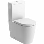 Cliff Rimless Close Coupled Fully Shrouded Comfort Height WC & S/C Seat