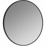 kenfig 600mm round mirror matt black