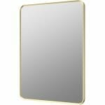 kenfig 600x800mm rectangle mirror brushed brass