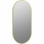 kenfig 800x400mm oblong mirror brushed brass