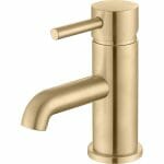 pease mono basin tap brushed brass