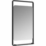 sandsend 500mm rectangle mirror w shelf