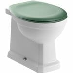 Sherford Back To Wall WC & Sage Green Soft Close Seat