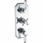 traditional lever thermostatic shower valve two outlet