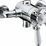 traditional thermostatic concentric shower valve