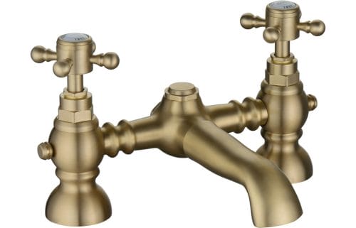 Tain Bath Filler - Brushed Brass