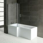 L Shape 1700x850 LH Shower Bath Only